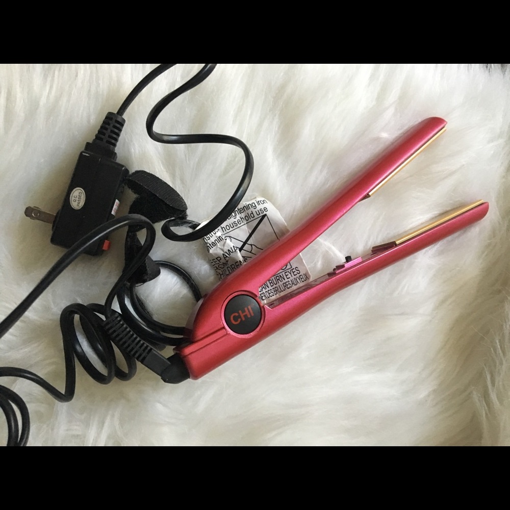 Pink CHI Hair Straightener