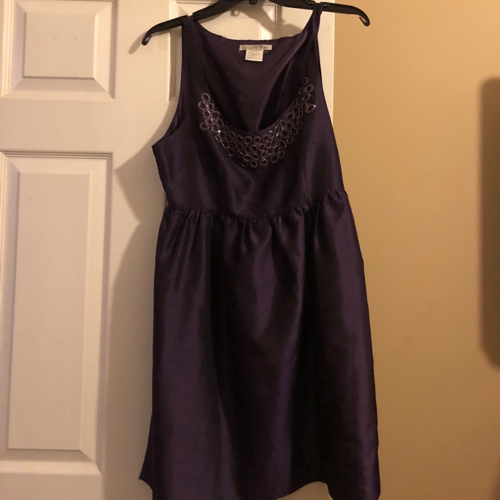 🔥 short purple dress w/pockets