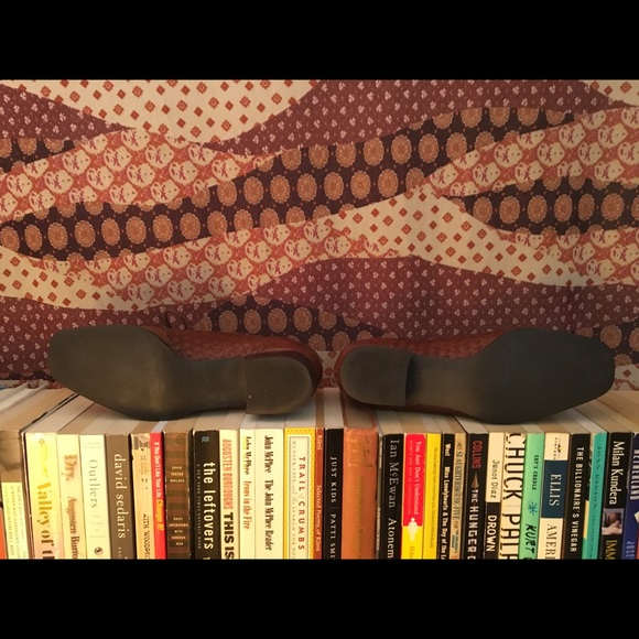Vintage Women's Drew Woven Brown Leather Oxford - Picture 5 of 8