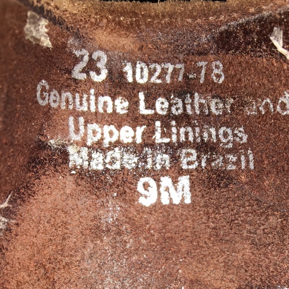 Vintage Women's Drew Woven Brown Leather Oxford - Picture 8 of 8