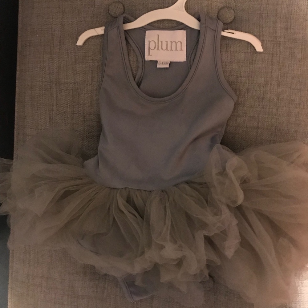 Plum tutu dress