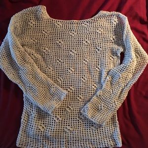 Off white waffle top