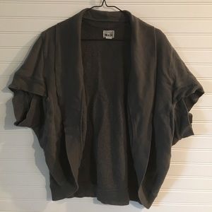 Charcoal Grey Wrap Sweater/Shrug