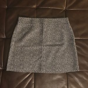 Navy & White H&M Skirt