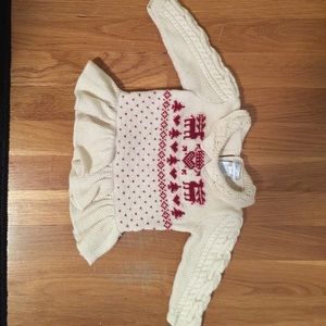 Ralph Lauren Baby Girl Holiday Sweater