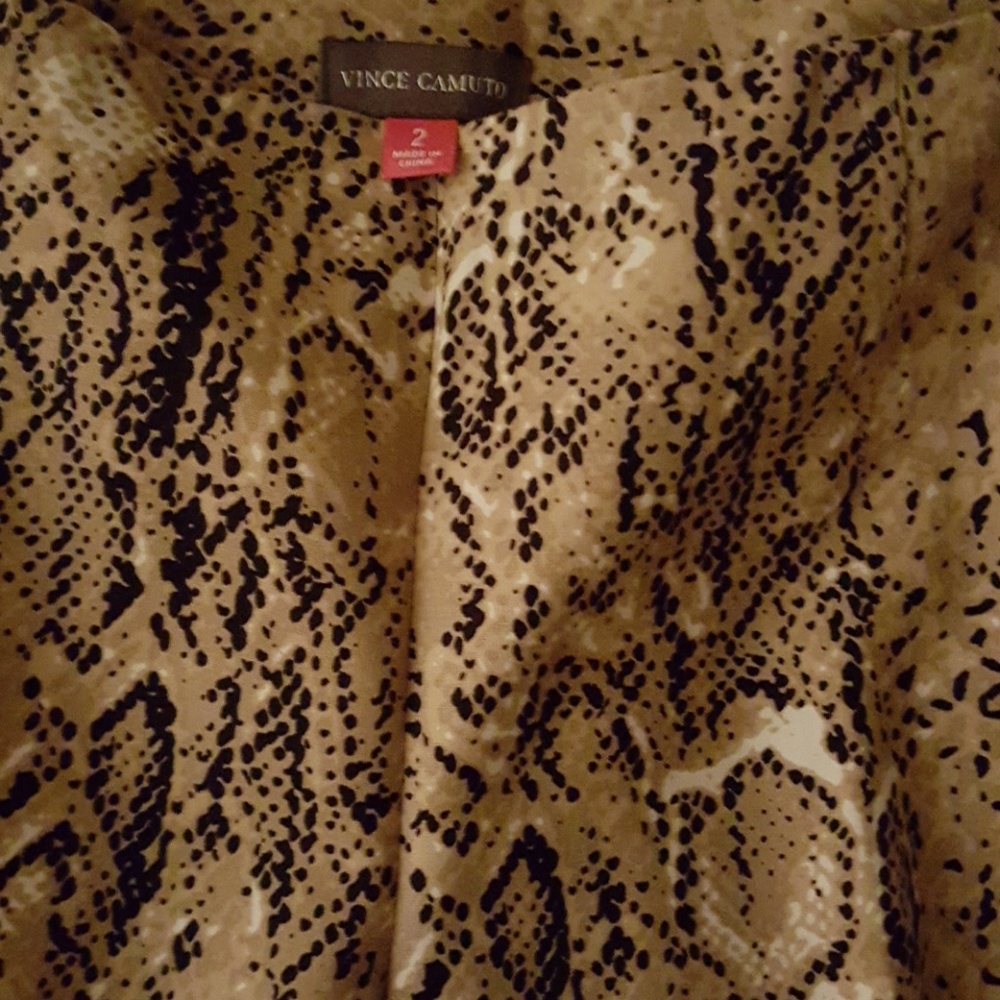 Vince Camuto Python Print Pant - Size 2 - image 3
