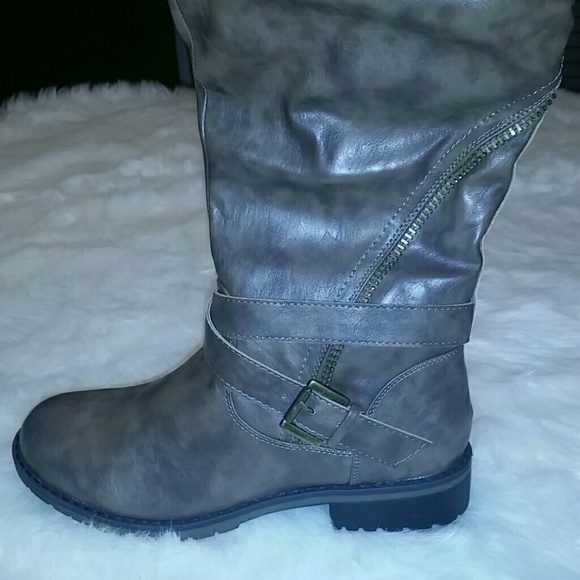 Taupe | Riding Boots - Picture 2 of 4