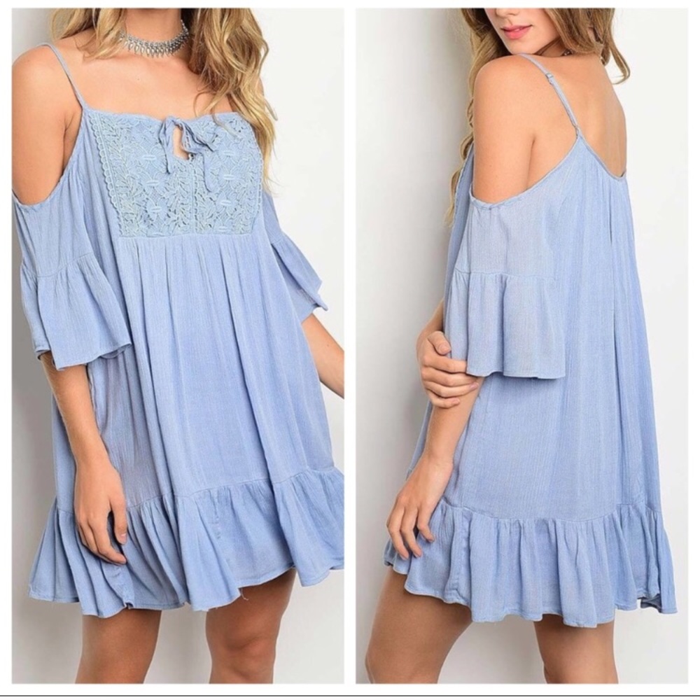 ⚡️FESTIVAL DRESS 🍭Flowy Blue Dress