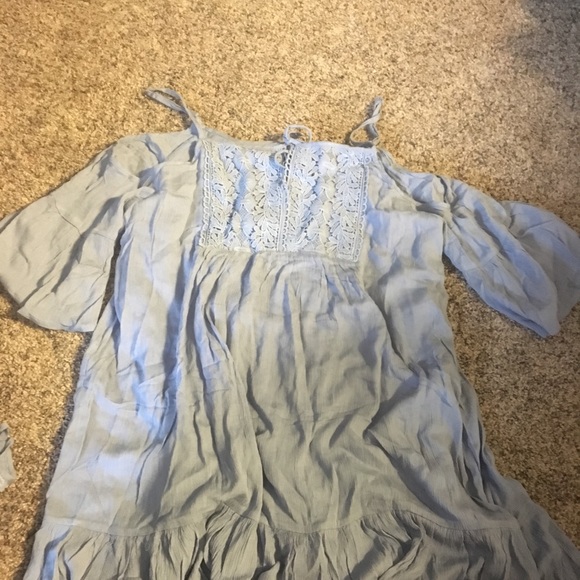 ⚡️FESTIVAL DRESS 🍭Flowy Blue Dress - Picture 2 of 3