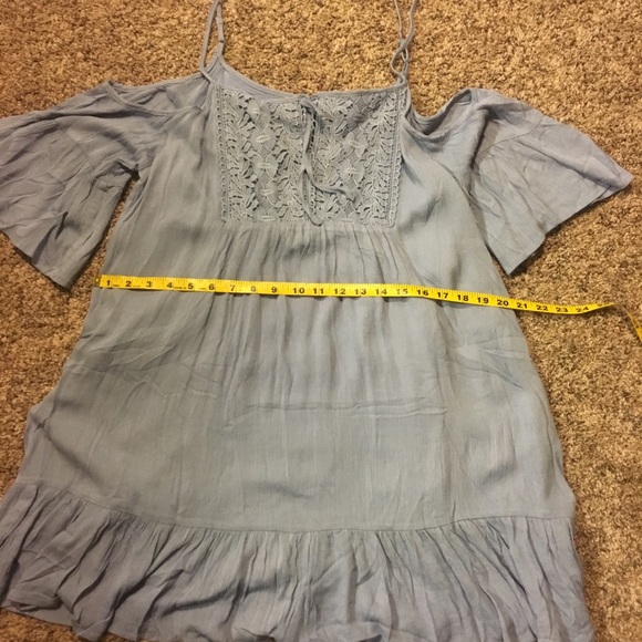 ⚡️FESTIVAL DRESS 🍭Flowy Blue Dress - Picture 3 of 3