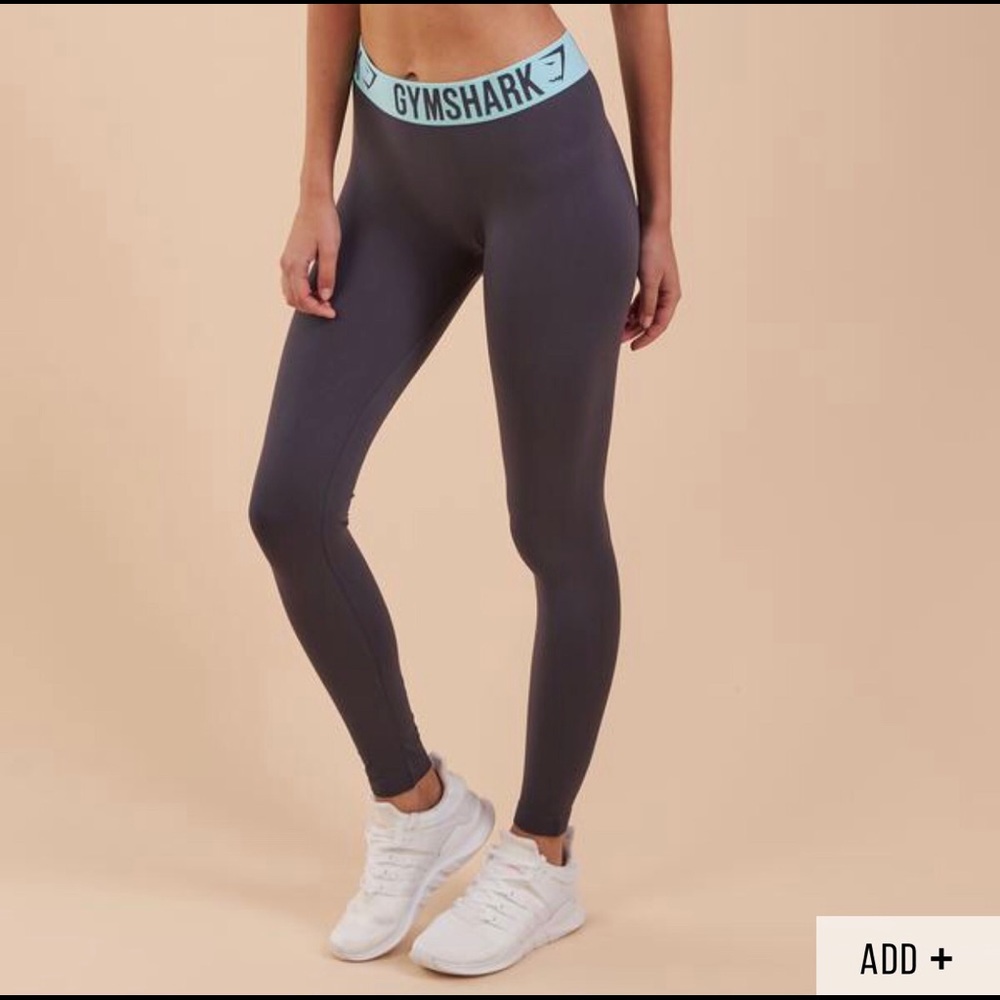 Gymshark Fit Legging grey/turquoise