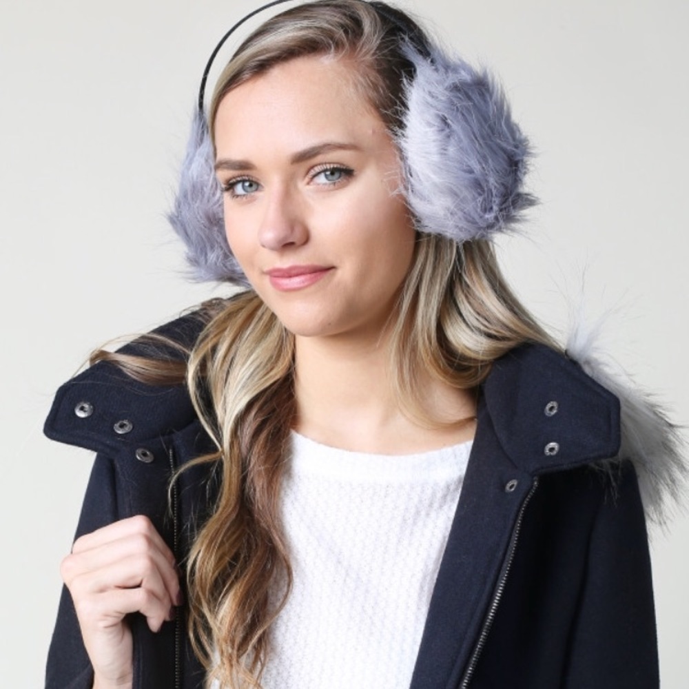 Fur ear muffs 🔴