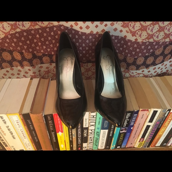 Jessica Simpson Patent Leather Stiletto Heels - Picture 4 of 8