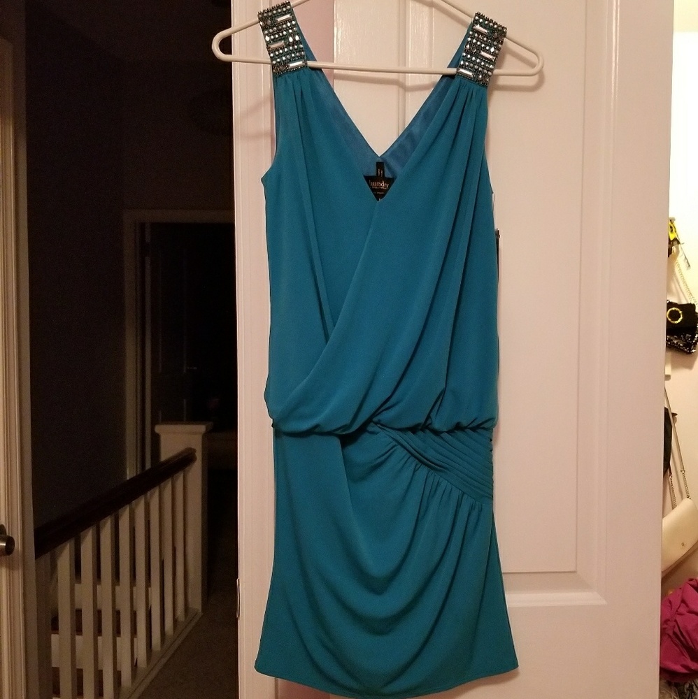Laundry beaded dress 0