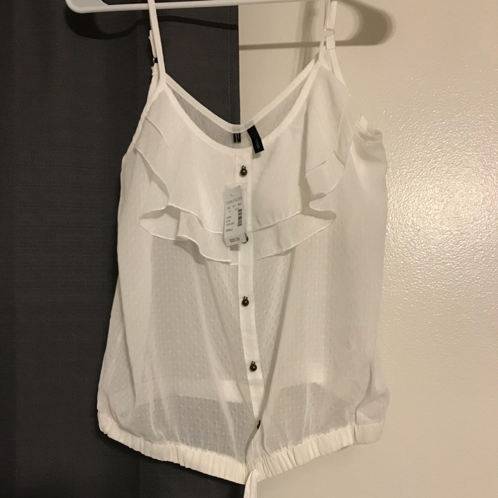 White Dress Top