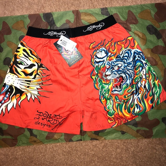 Ed hardy boxers Clearance