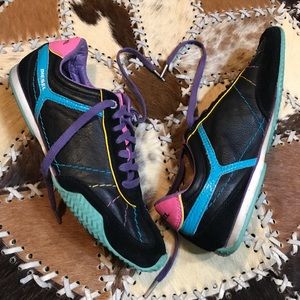 colorful fashion sneakers
