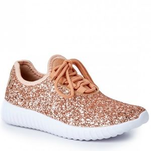 Glitter Bomb Sneakers Rose Gold