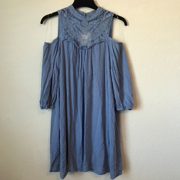 As U Wish Dresses & Skirts - As U Wish Cold Shoulder Long Sleeve Dress