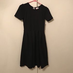 Lularoe Solid Black Amelia