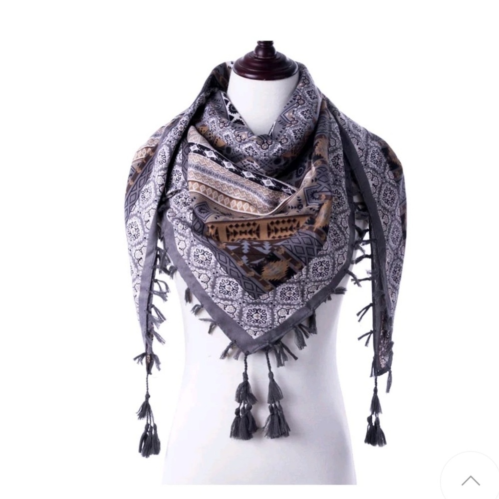 Women's Scarf - Gray