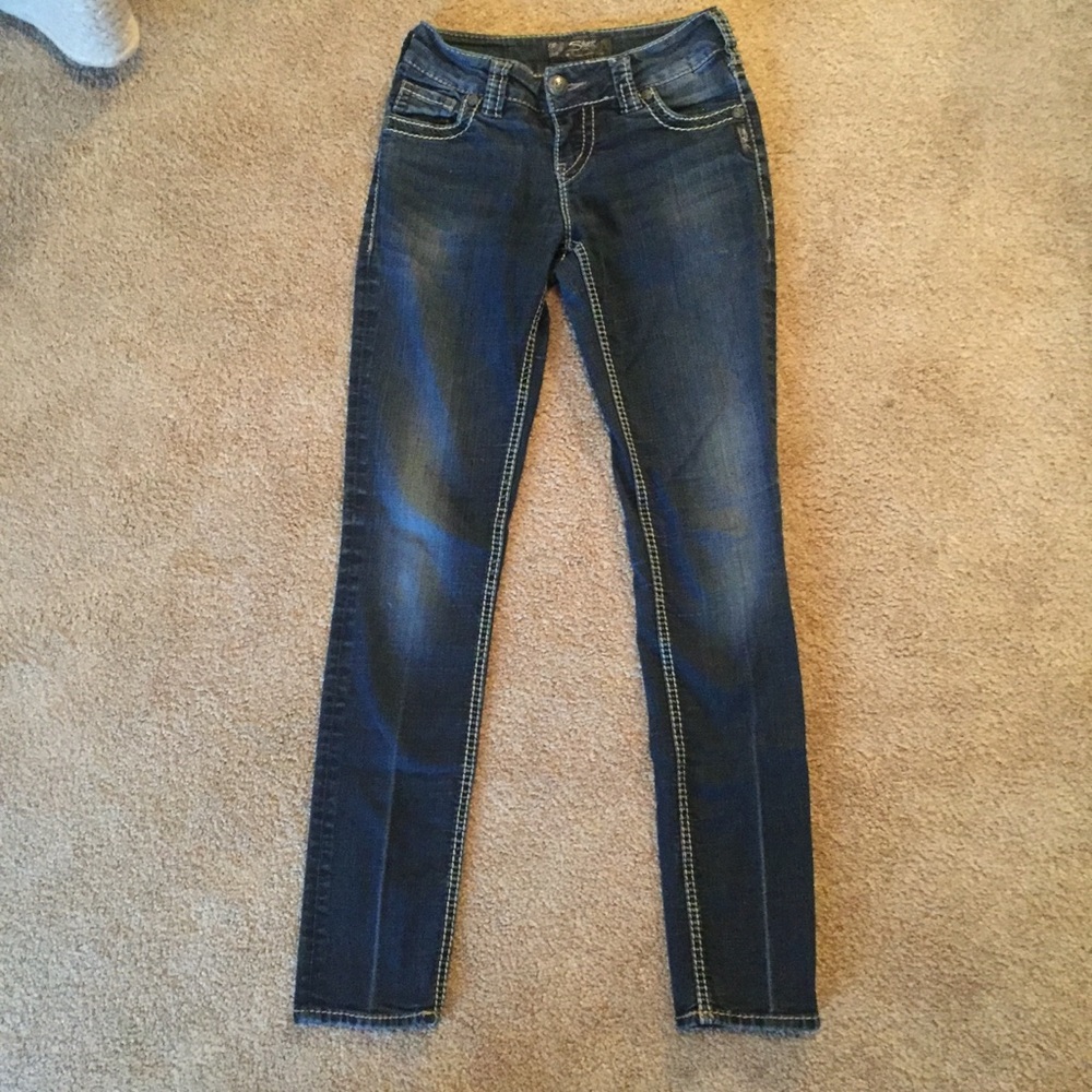 Silver jeans