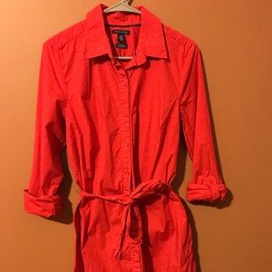 Tommy Hilfiger stretch cotton shirt dress/tunic