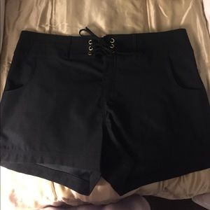 Shorts or bathing suit cover up by La Blanca.