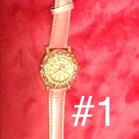🎁Watch, Rose gold face with crystals - Picture 2 of 5