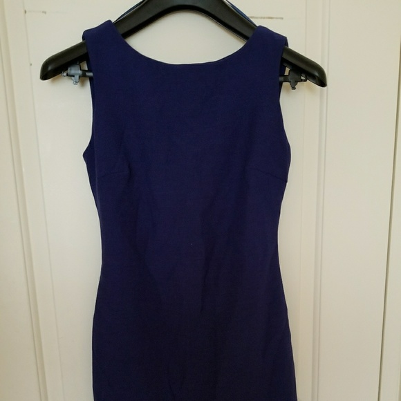 Zara Trafaluc blue sleeveless mini dress - Picture 1 of 3