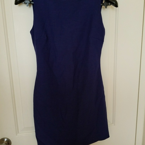 Zara Trafaluc blue sleeveless mini dress - Picture 3 of 3