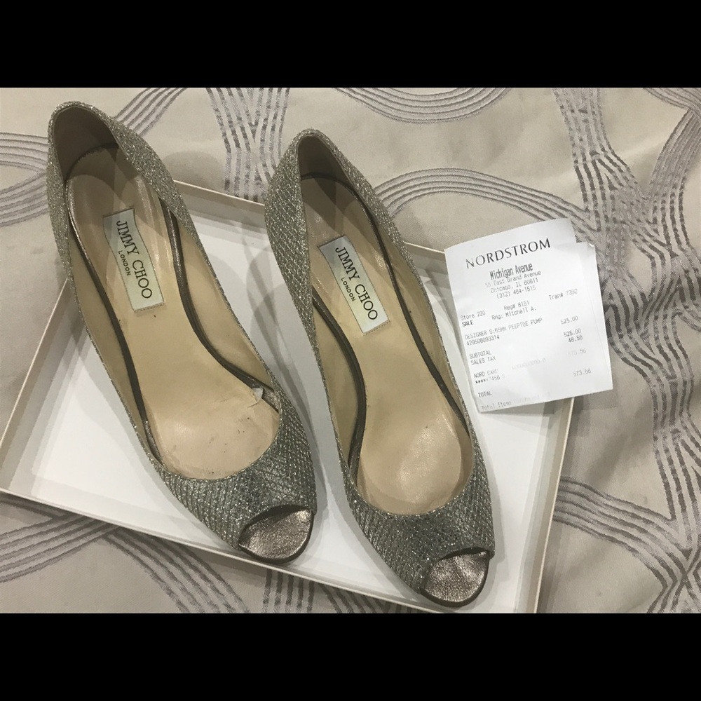 Jimmy Choo shoes! Worn once! Size 40.