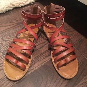 Perfect condition gladiator sandals size 7