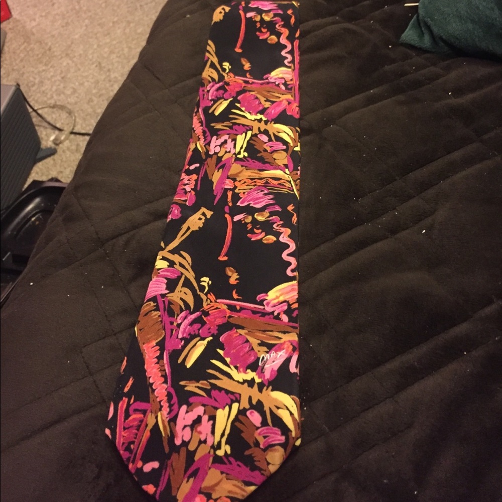 Peter Max inspired men’s tie