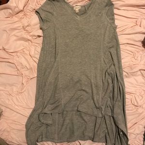 Grey high/low tunic