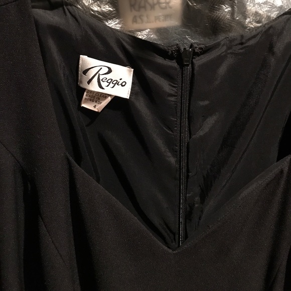 NWOT BLACK FORMAL DRESS WITH JACKET - Picture 2 of 4