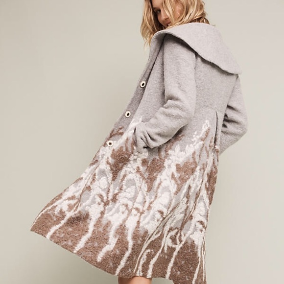 Anthropologie Sweaters - Final Sale🔥🤩Anthropologie Fuzzy Cardigan coat