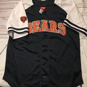 chicago bears baseball jersey