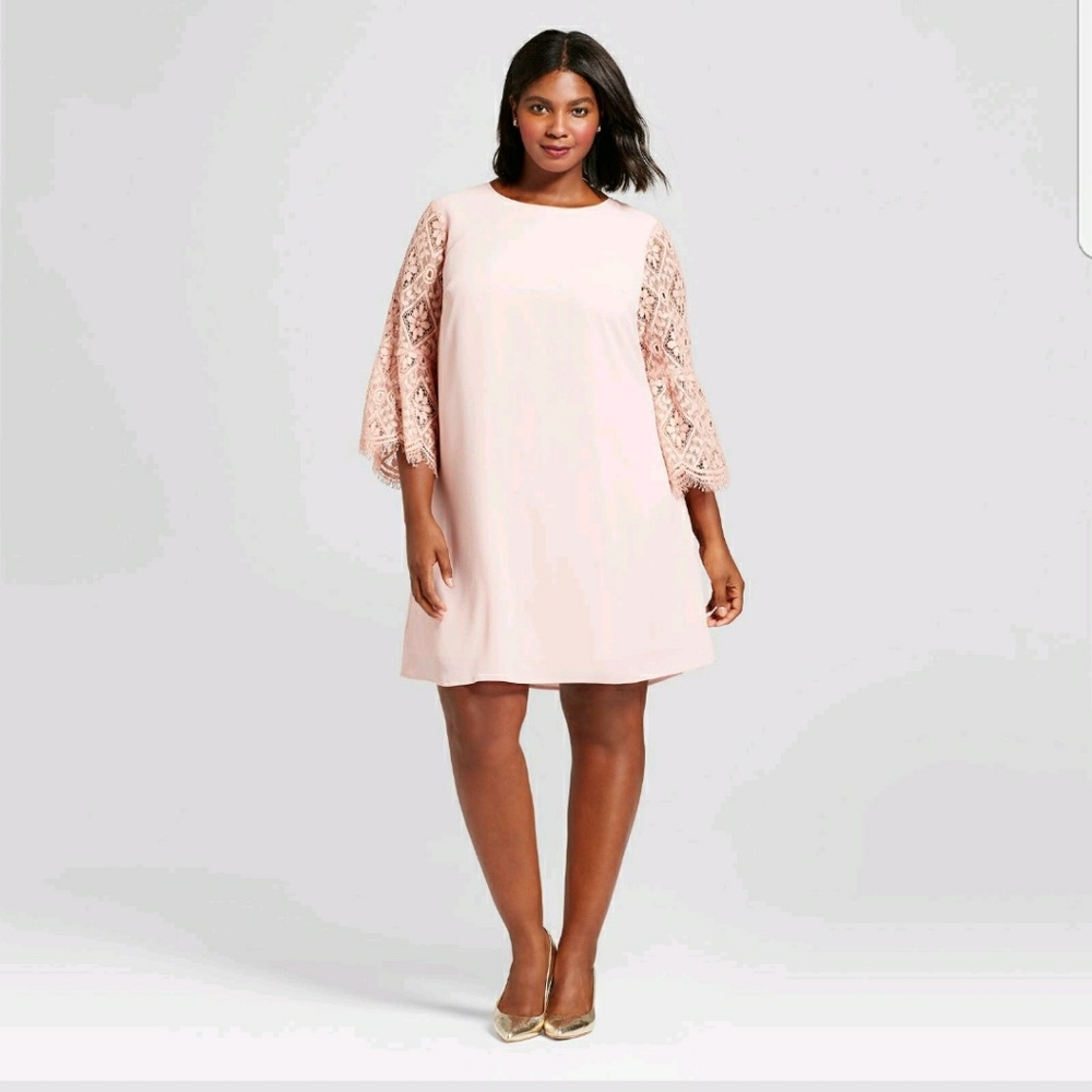 A New Day light pink above the knee dress XL