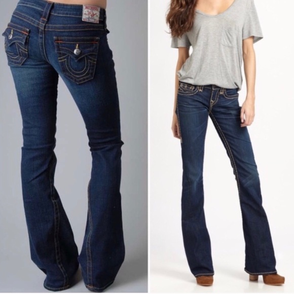 true religion wide leg jeans