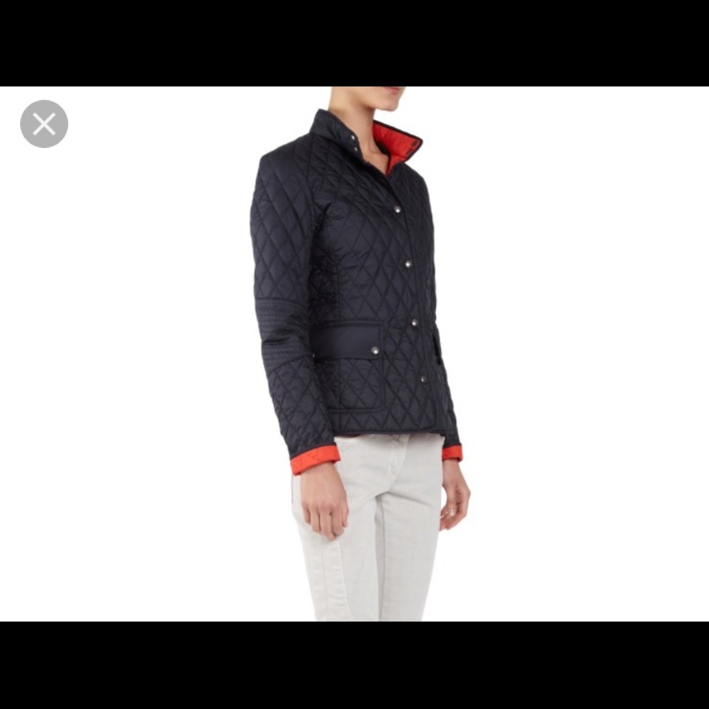 1 hour sale !BELSTAFF NavyQuilted Jacket Euro sz36