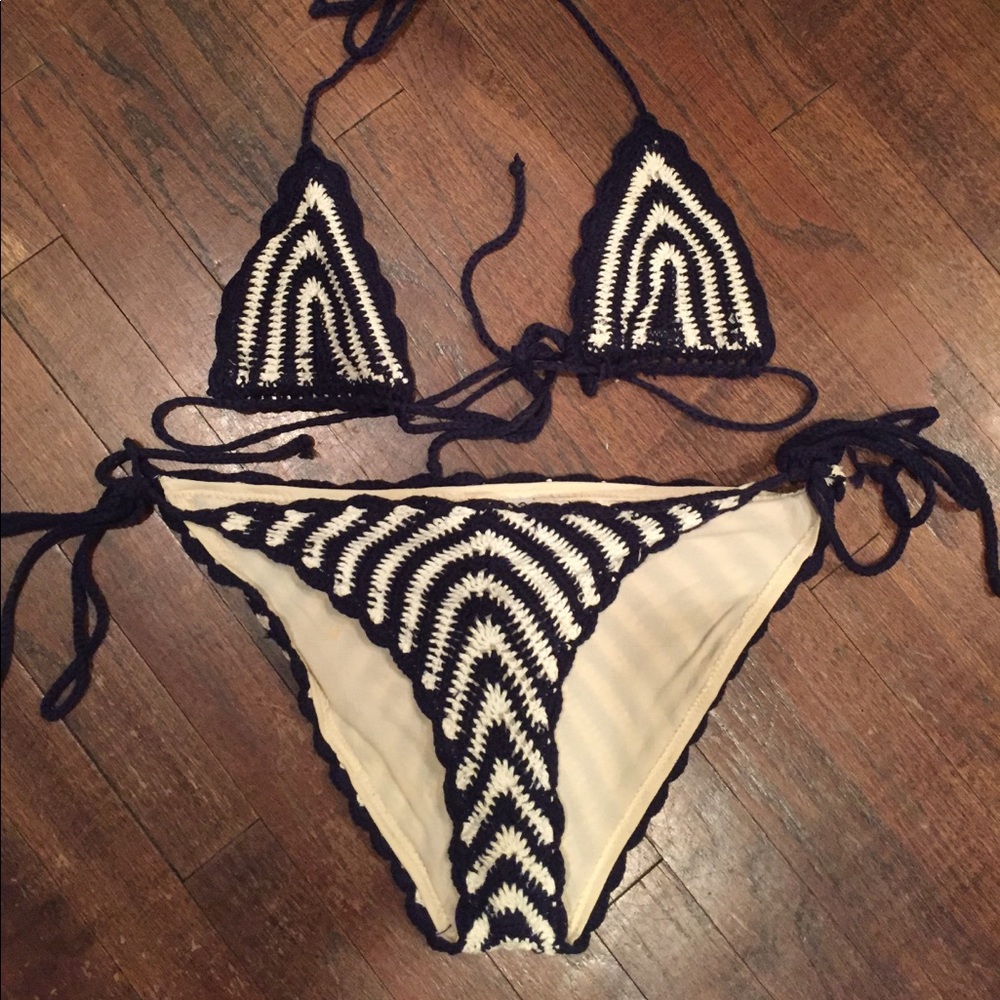 True Religion Crochet Bikini