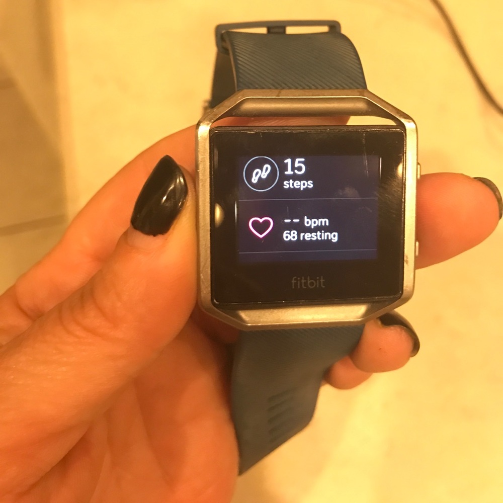 Fitbit Blaze. Hardly used.