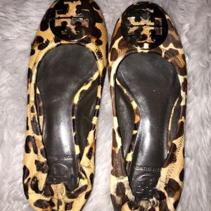 Tory Burch Reva Leopard Flats