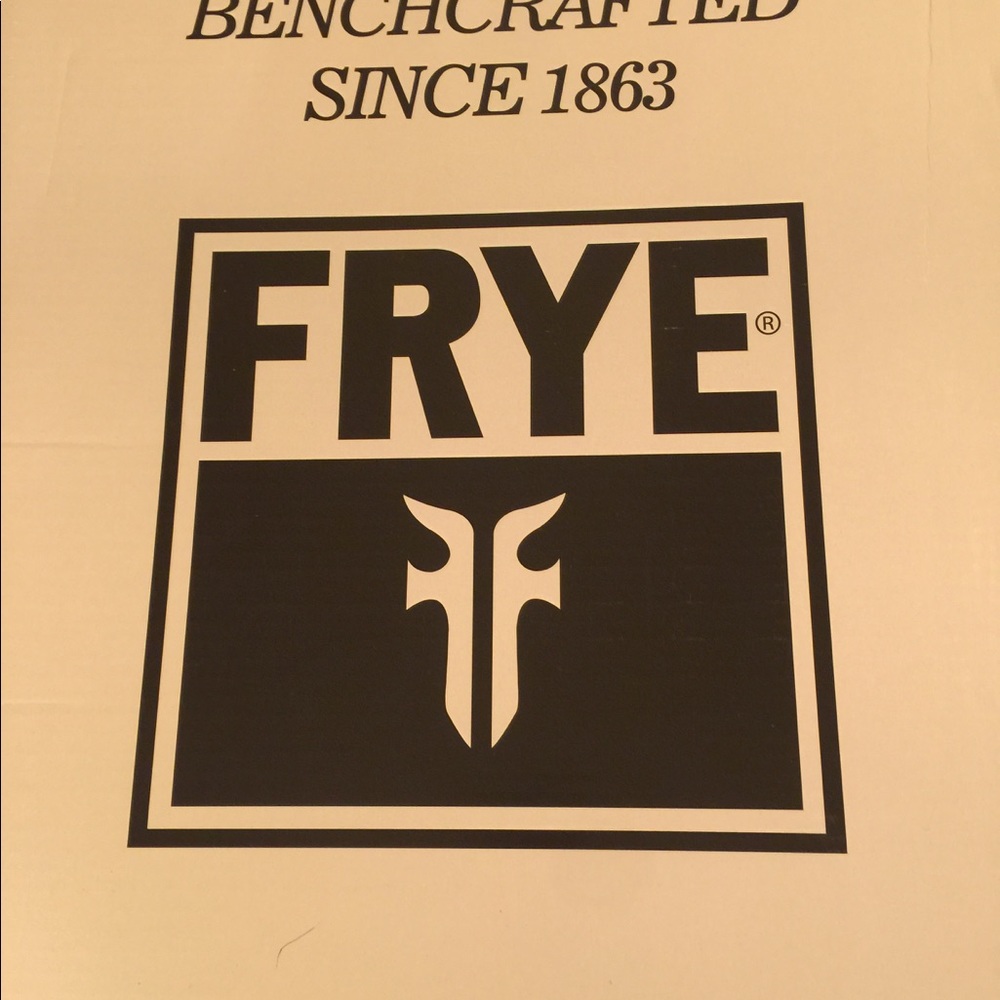 Frye Paige tall riding boots in cognac color