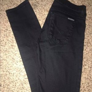 Black Hudson Skinny Jeans size 25