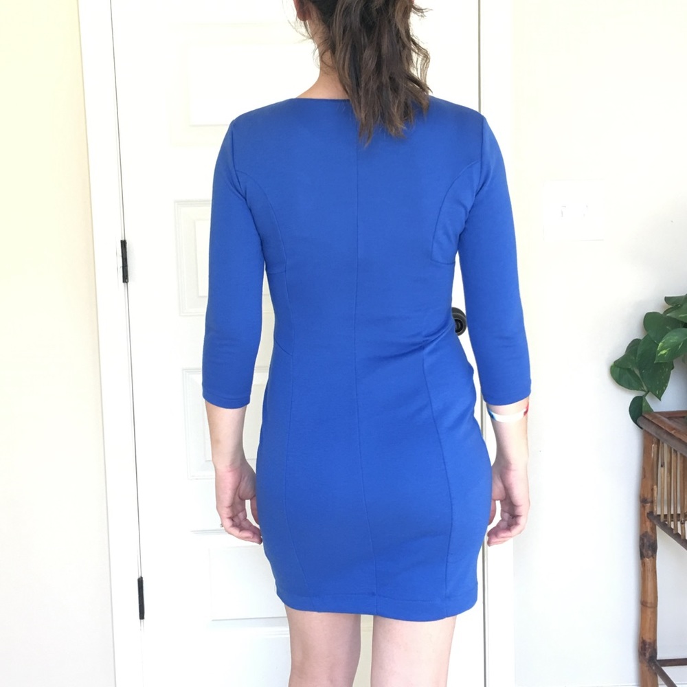 Blue dress
