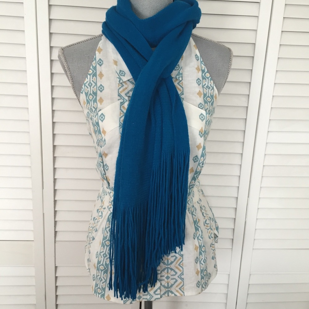Electric Blue Scarf