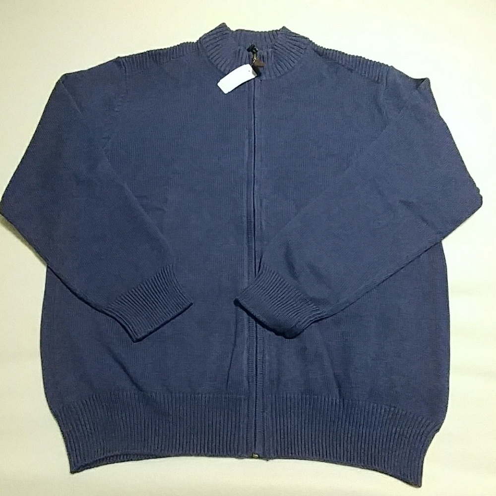 Jos. A Bank Long Sleeve Zip Cardigan