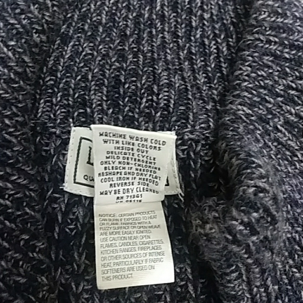 ❤HP❤ EUC LL Bean Zip Up Sweater - Picture 4 of 6